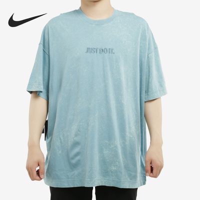 Nike/耐克官方正品新款男跑步训练健身合身字母短袖T恤CJ4572-424
