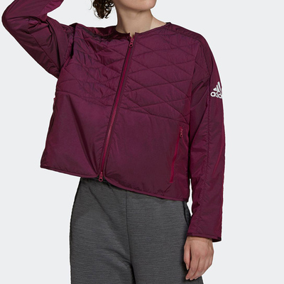 阿迪达斯女子运动棉服外套