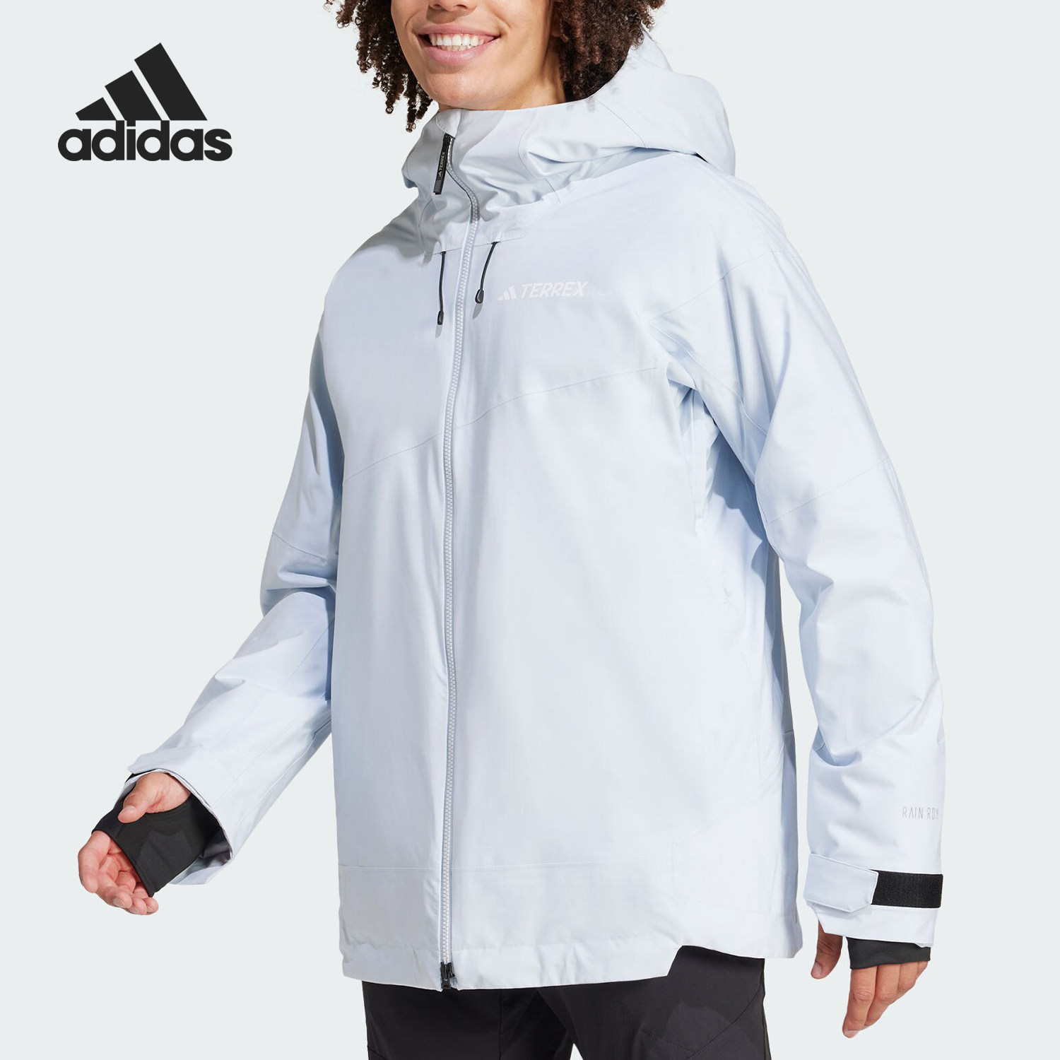 Adidas/阿迪达斯正品新款男女款透湿保暖夹棉滑雪服JI8337