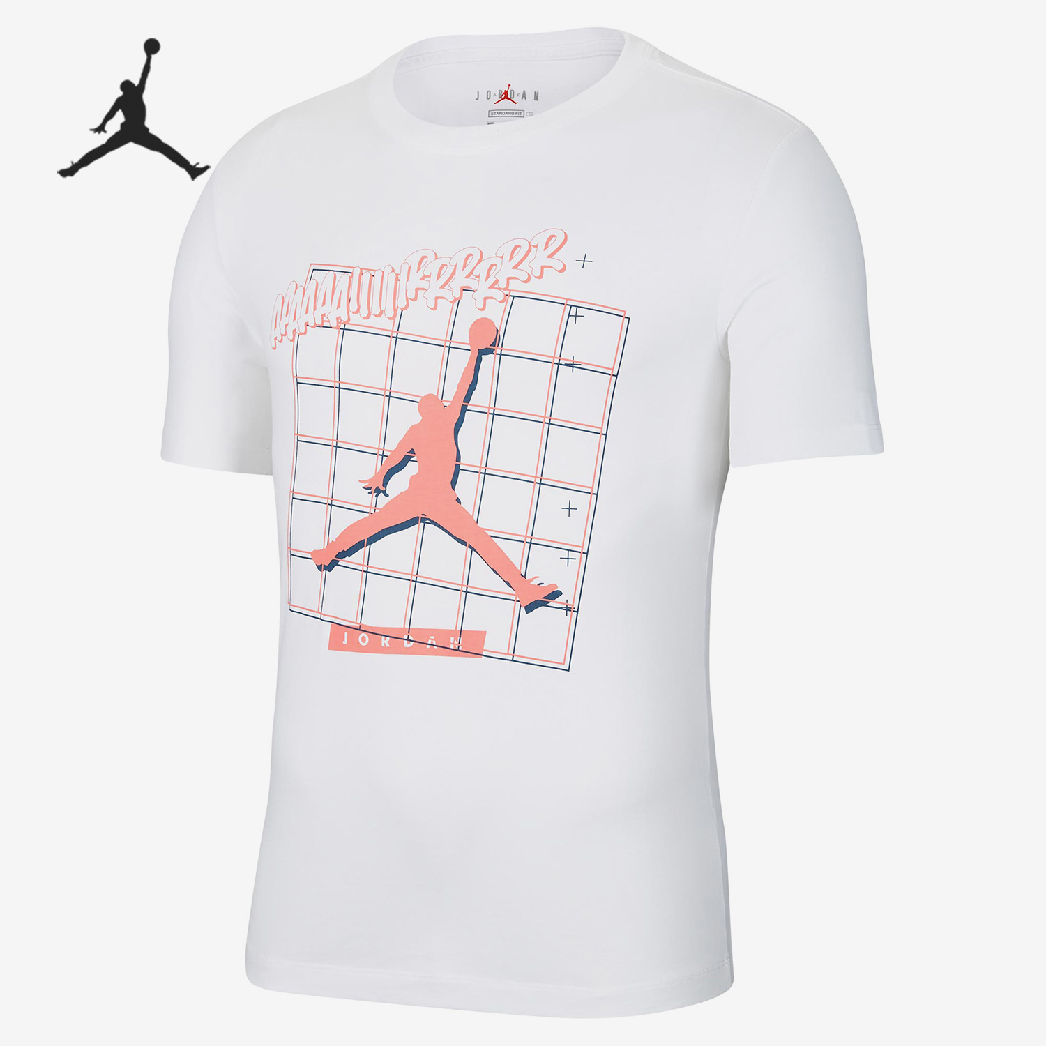 Nike/耐克正品JORDAN 秋季新款男子时尚休闲运动短袖T恤 CT3707