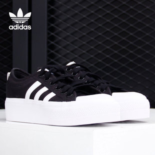W女子运动鞋 Adidas FV5321 PLATFORM NIZZA 阿迪达斯正品 三叶草