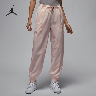 Nike/耐克官方正品JORDAN女士跑步运动束脚梭织长裤FB4660-838