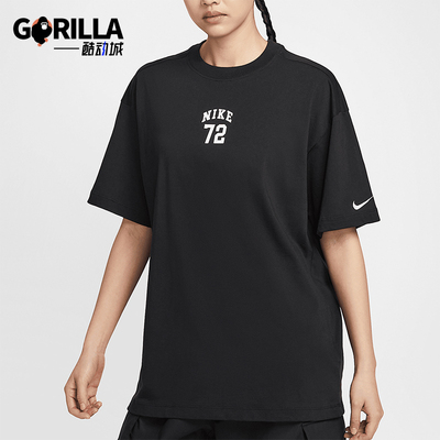 Nike/耐克正品Sportswear女士休闲宽松印花经典图案T恤IF0391-010