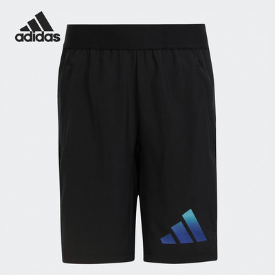 阿迪达斯大童运动短裤