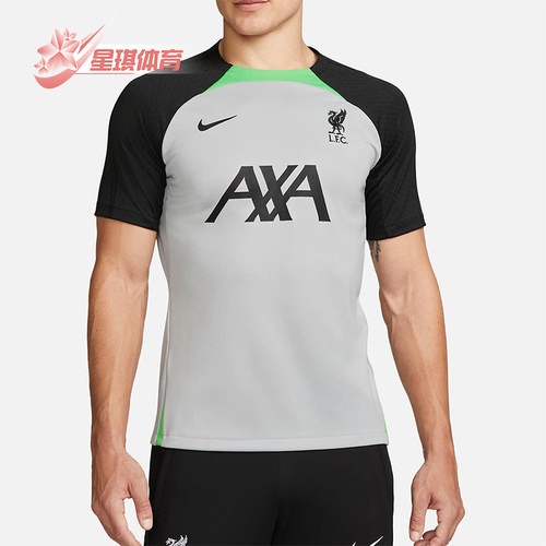 Nike/耐克正品Dri-Fit男士运动圆领训练足球短袖T恤DX3020-013