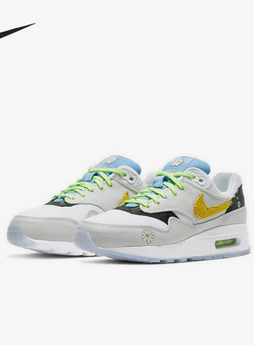 Nike/耐克正品Air Max 1 GS女子大童耐磨气垫跑步鞋CW5861-100