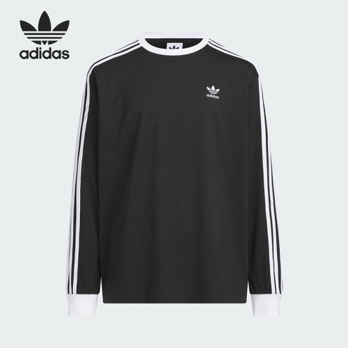 Adidas/阿迪达斯正品三叶草LONGSLEVET-SHIRT经典长袖T恤HY2198