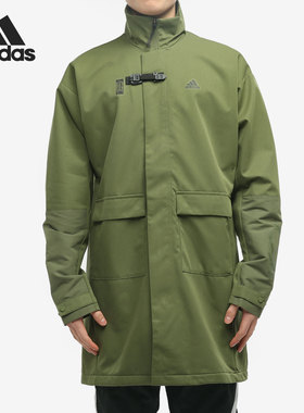 Adidas/阿迪达斯官方正品武极系列男子宽松运动夹克外套 GU1767