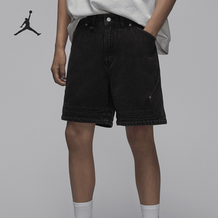 Nike/耐克正品JORDAN男士运动宽松休闲牛仔短裤HM3960-010