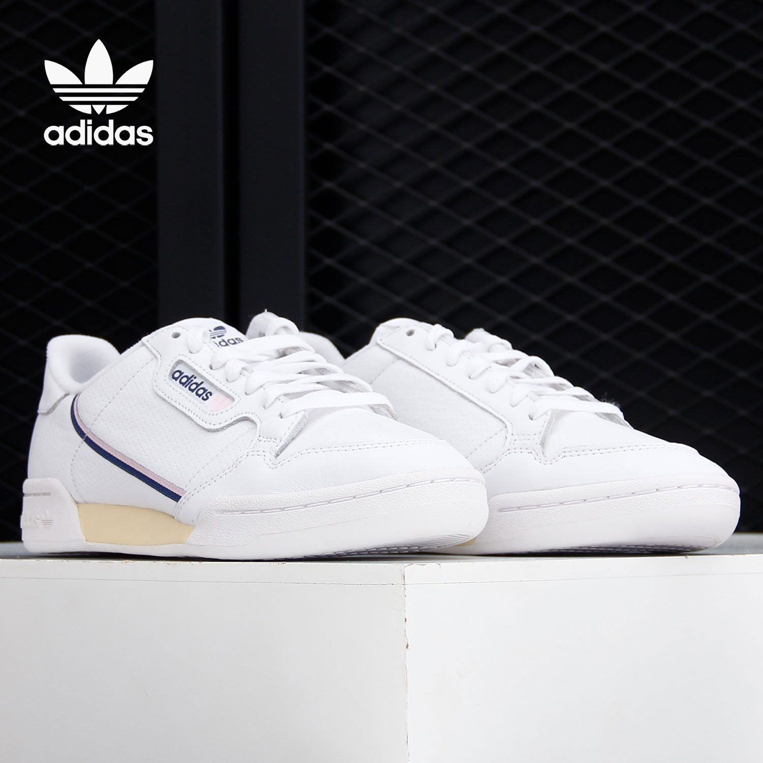 adidas/阿迪达斯正品三叶草 continental 80 w女子休闲鞋 ef6011