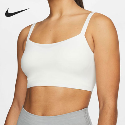 Nike/耐克正品2021新款女子低强度支撑运动内衣背心式AQ0141-121