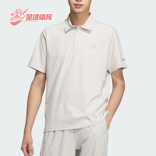 Adidas/阿迪达斯正品2025夏季款男士侧开衩经典宽松POLO衫JL6047