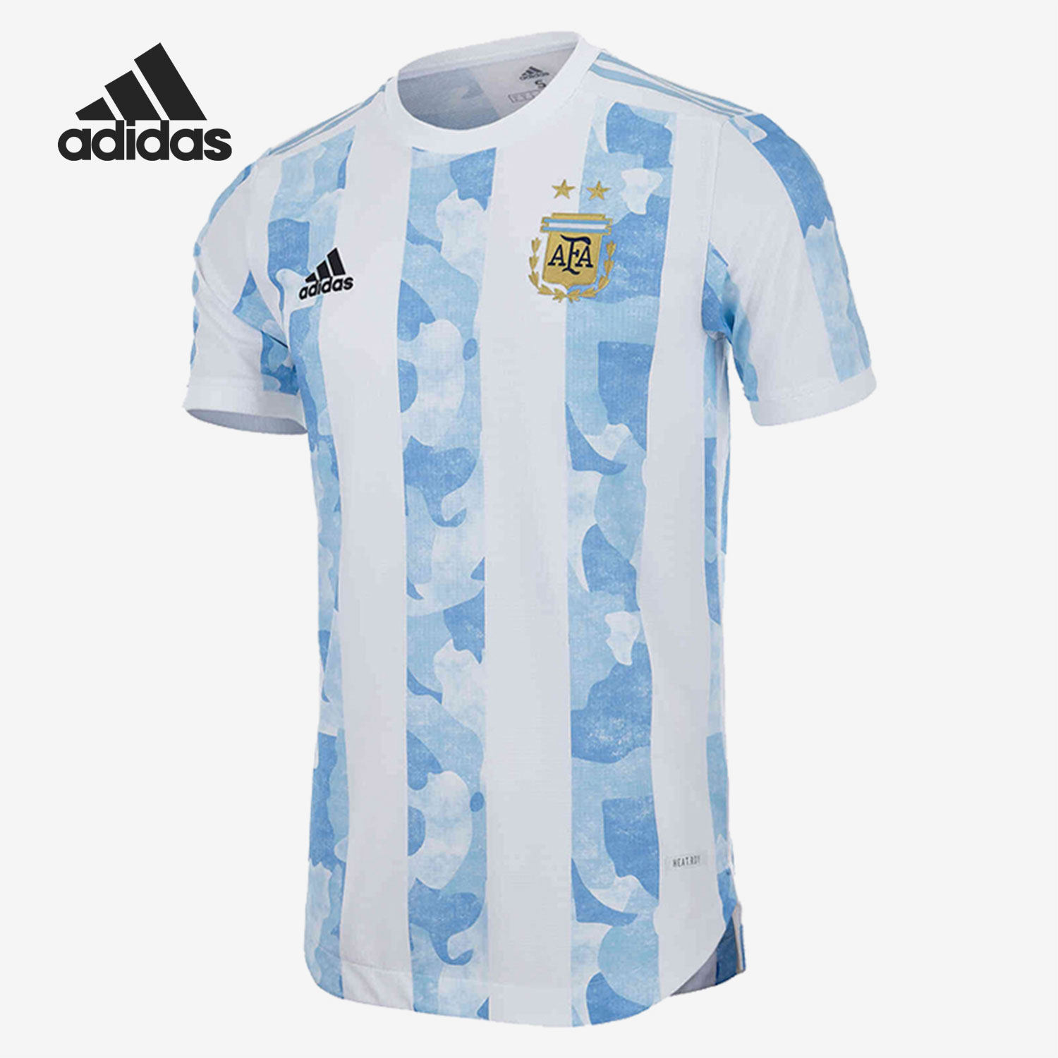 Adidas/阿迪达斯正品 阿根廷主场球员版男子运动球衣短袖FS6568