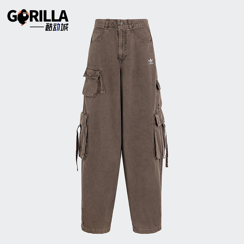 Adidas/阿迪达斯正品ESENTIALSENTIALS女士工装长裤KD4113图片