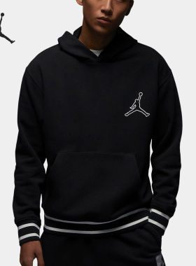 Nike/耐克正品JORDAN男子运动休闲连帽套头卫衣FD7403-010