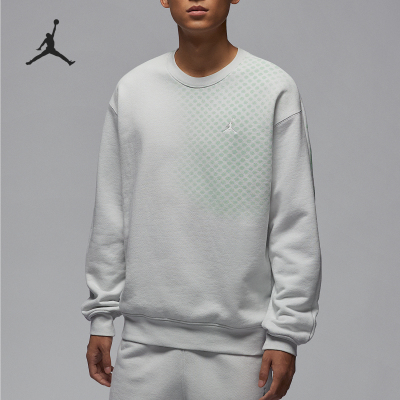 耐克男士圆领宽松运动保暖卫衣