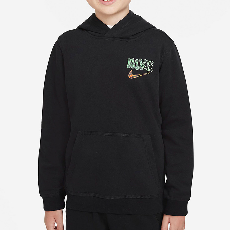 Nike/耐克 正品休闲大童时尚潮流运动舒适连帽套头衫 DM4092-010