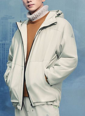 Adidas/阿迪达斯正品新款男士拒水防泼保暖运动棉服JY4194