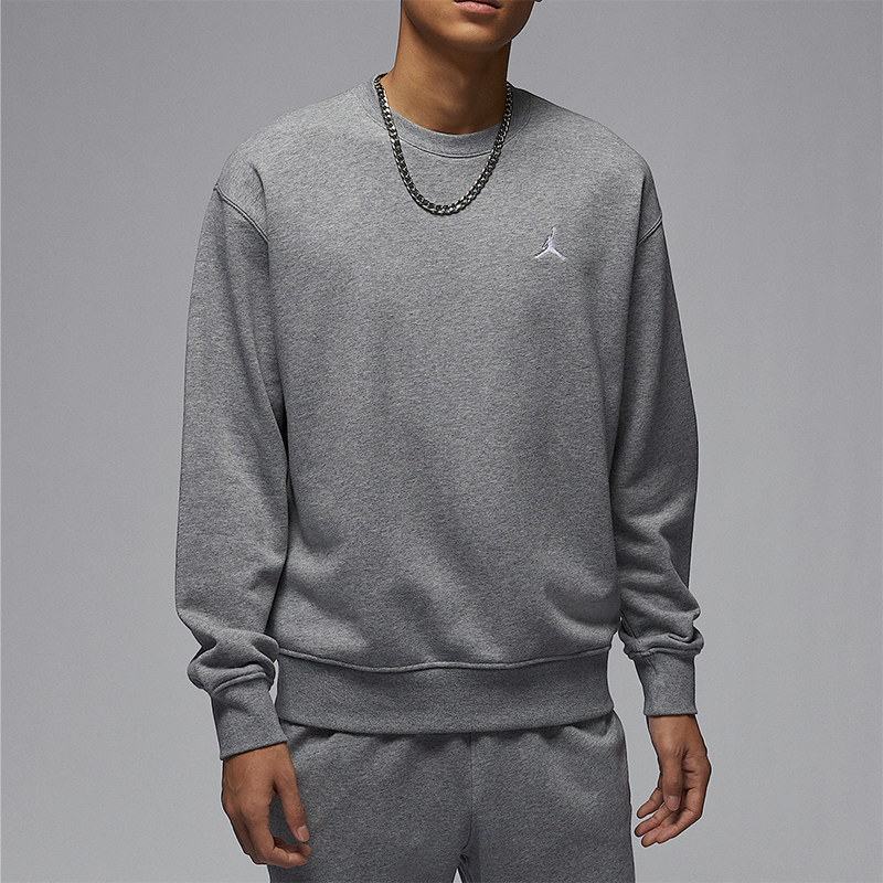 Nike/耐克正品Jordan男士针织宽松经典圆领卫衣FV7296-091