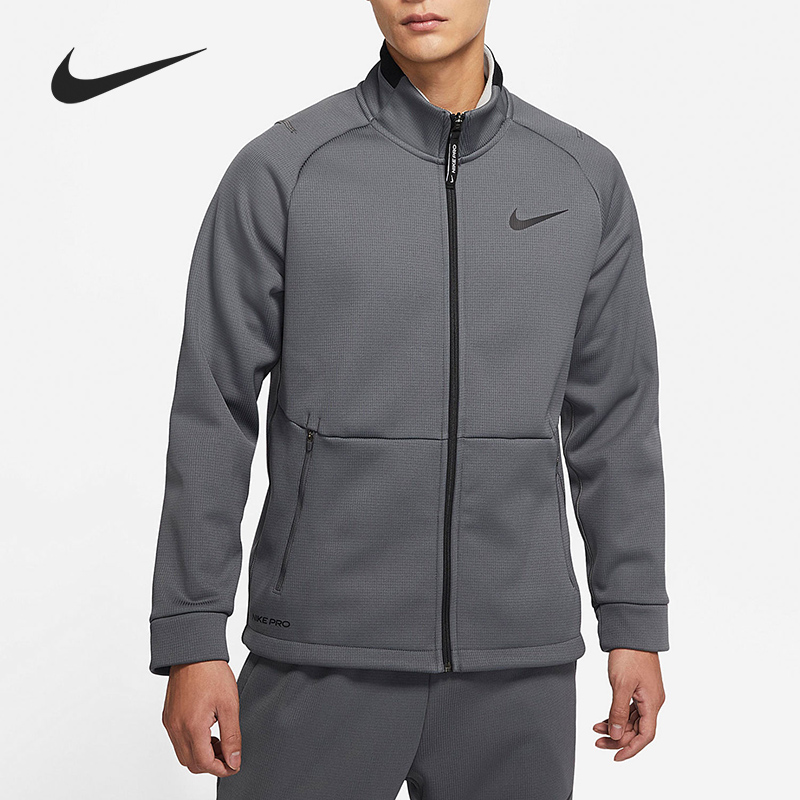 耐克男子立领运动加绒外套