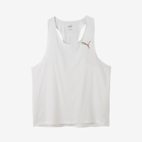 Puma/彪马正品2024夏季新款男士跑步训练网眼背心525455-02