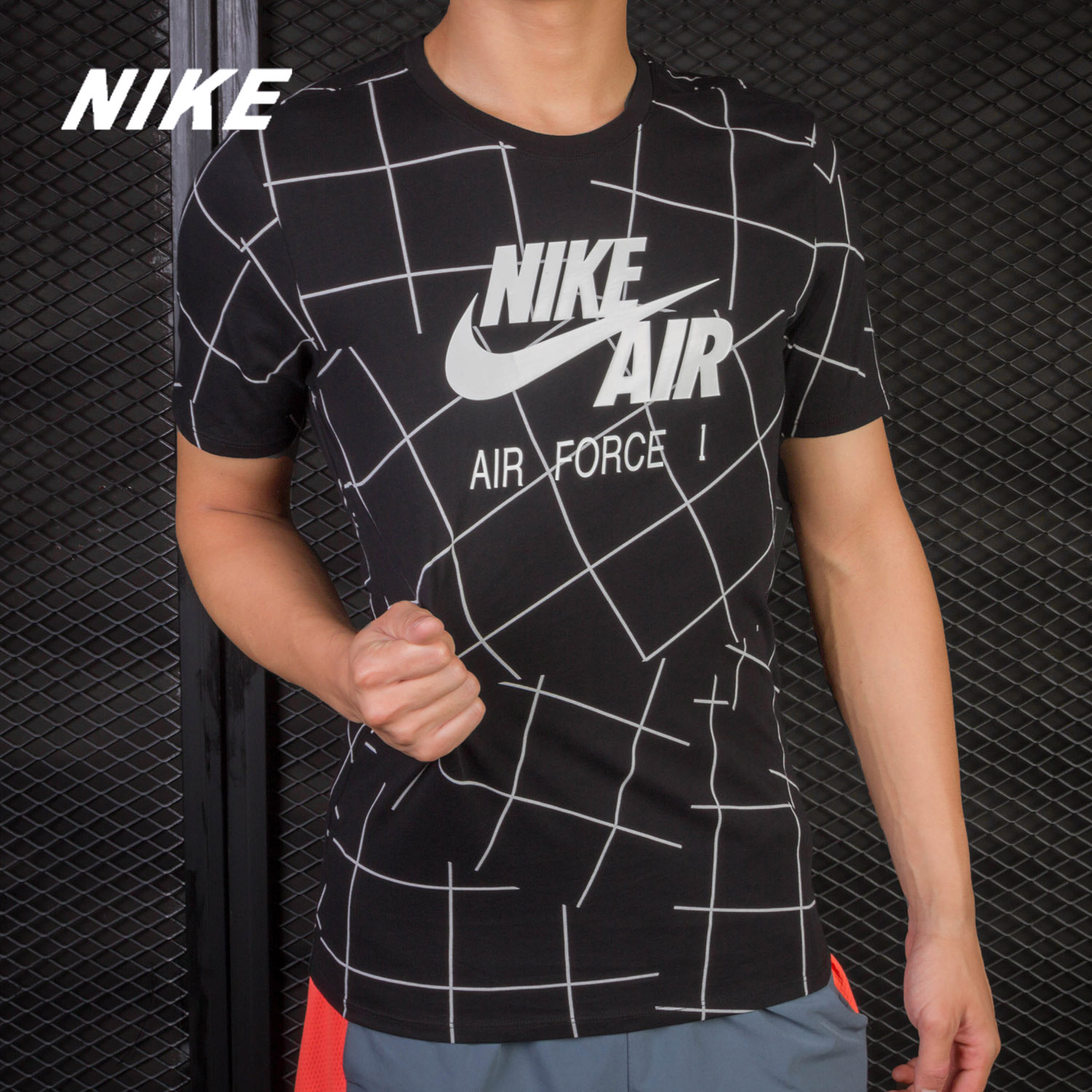 耐克正品男装新款运动服短袖t恤