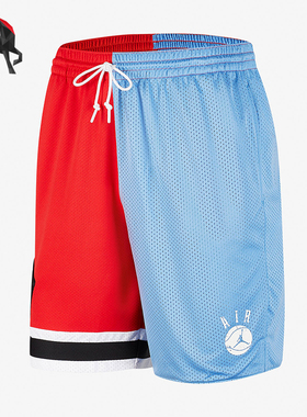 Nike/耐克正品JORDAN男士抽绳拼接休闲运动短裤C百搭Z2505-448