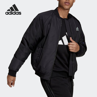 Adidas BOMBER 男子保暖舒适棉衣 阿迪达斯官方正品 GV5356