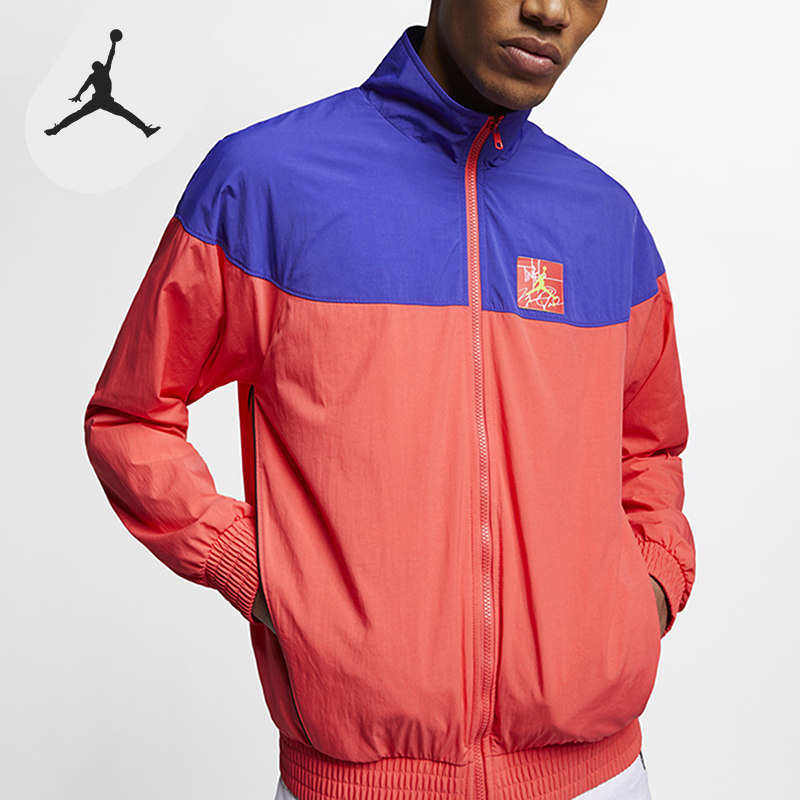 Nike/耐克官方正品AIR JORDAN男子篮球梭织立领夹克外套BQ0296,运动服/休闲服装,运动茄克/外套,淘宝优惠券,粉丝福利购,淘宝优惠卷
