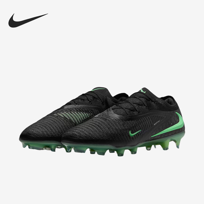 Nike/耐克正品男女同款系带抓地低帮圆头足球鞋HJ2146-001