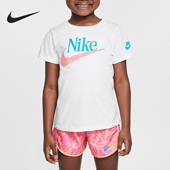 Nike 100 II2419 耐克正品 Futura小童圆领日常针织透气短袖