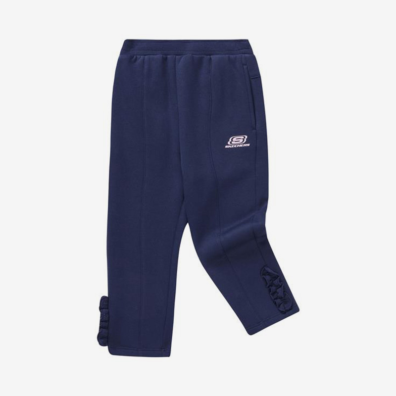 Skechers/斯凯奇正品秋季新款儿童时尚运动透气简约松紧长裤