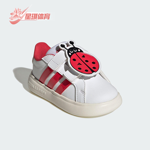 婴童日常低帮魔术贴休闲运动鞋 Adidas 款 春季 KJ8652 阿迪达斯正品