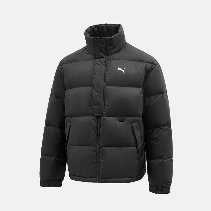 Puma/彪马官方正品S新款男女黑色运动休闲舒适羽绒服528708-01