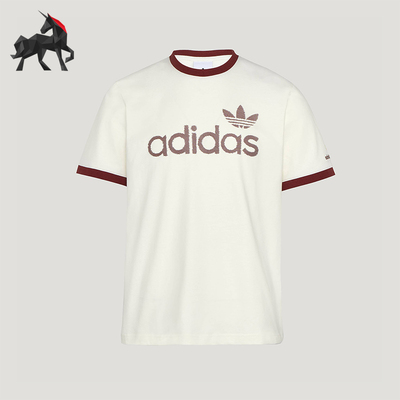 Adidas/阿迪达斯正品三叶草RINGERT-SHIRT新款经典短袖T恤KY8452