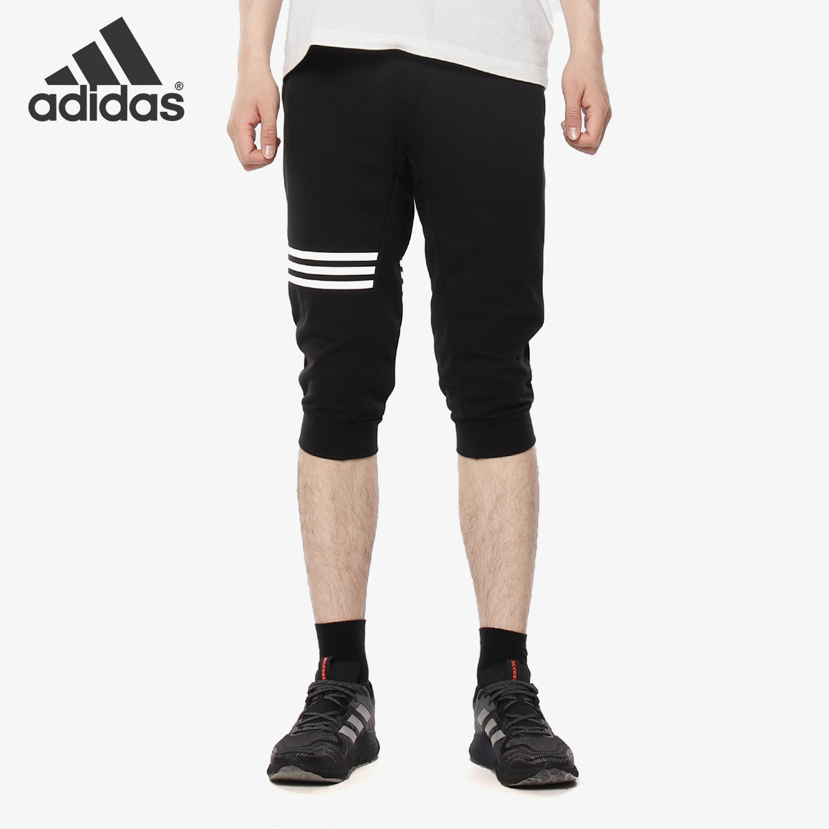 Adidas/阿迪达斯正品 AI PNT 34 DK 男子休闲运动七分裤DY8726