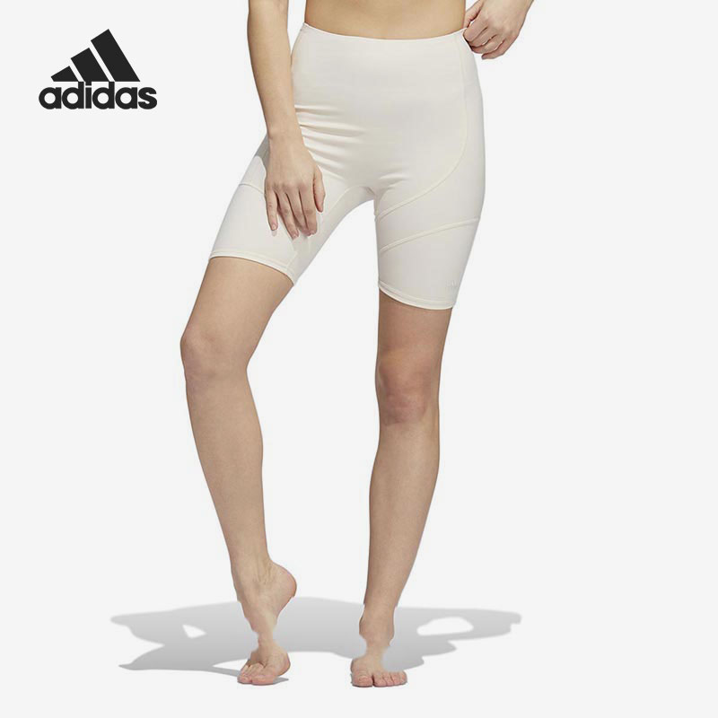 Adidas/阿迪达斯正品夏季新款健身女子紧身运动短裤HD4483