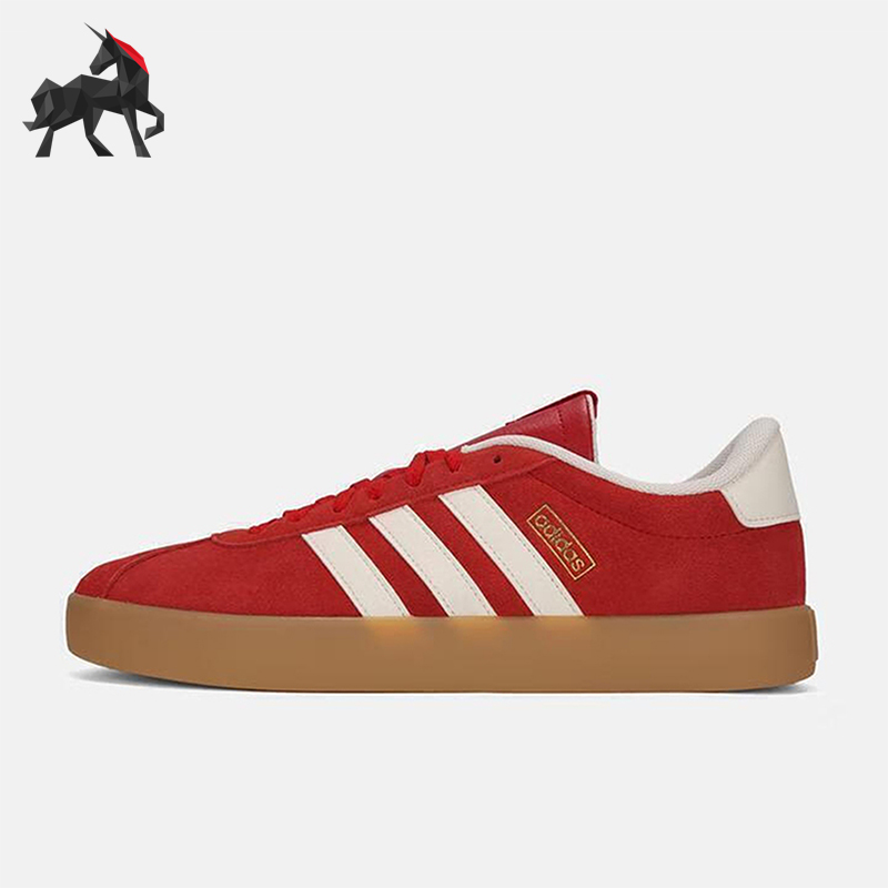 Adidas/阿迪达斯正品2025秋季款女士系带耐磨低帮休闲鞋KI5079