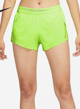 Nike/耐克官方正品女子舒适透气松紧梭织休闲运动短裤 CZ9399-702
