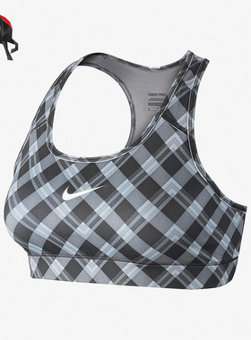 Nike/耐克正品NikePro新款女灰黑色健身经典运动内衣575632-016