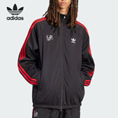 Adidas 三叶草男女拼接双面穿保暖外套JG1341 阿迪达斯正品