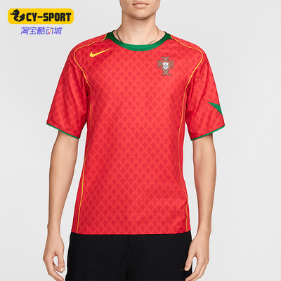 耐克男士圆领训练运动足球短袖