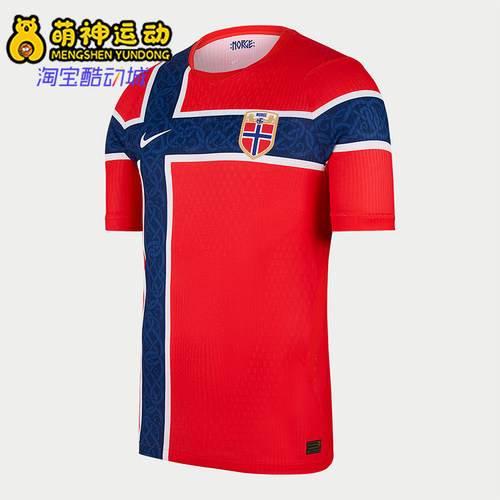 Nike/耐克正品男士主场透气套头圆领短袖足球衣IB5170-673