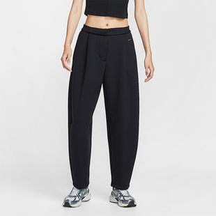 HV1965 Nike 女士简约运动休闲中腰宽松长裤 2025冬季 010 耐克正品