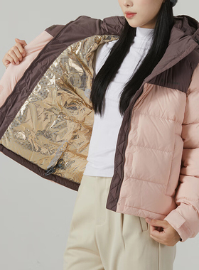 Columbia/哥伦比亚正品新款女士拼接时尚保暖羽绒服WR2889224