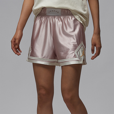 Nike/耐克正品JORDAN女士运动光泽针织透气训练短裤II0488-667