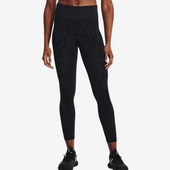安德玛正品 Under Armour女子印花高腰紧身健身裤 1365718 002