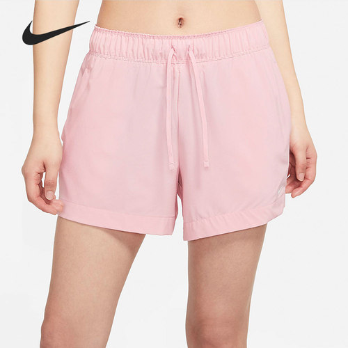 Nike/耐克正品女士Logo印花抽绳运动休闲透气短裤 DA0906-630