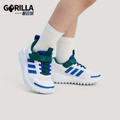 阿迪达斯正品 PLAYFLOW EL小童透气时尚 Adidas 复古休闲鞋 KJ3272