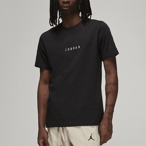 Nike/耐克正品JORDANAir新款男黑色宽松经典短袖T恤DM3182-010